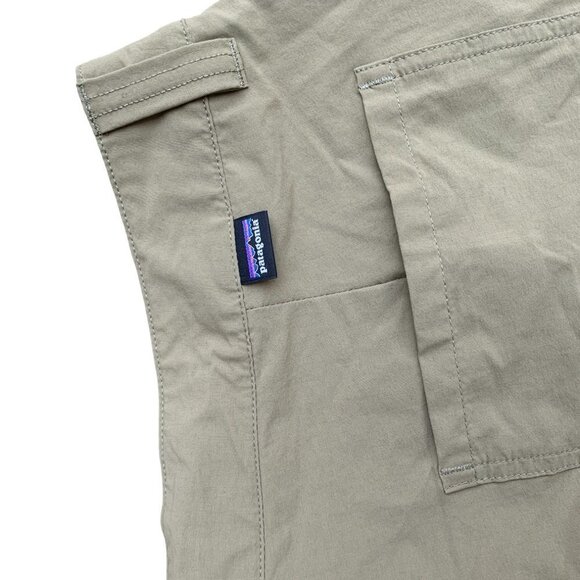 PATAGONIA Quandary Shorts Size 38 Beige - Picture 7 of 7